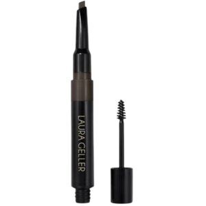 Laura Geller NEW Sculpt-n-Stay Waterproof Brow Pencil & Gel in Dark Brown